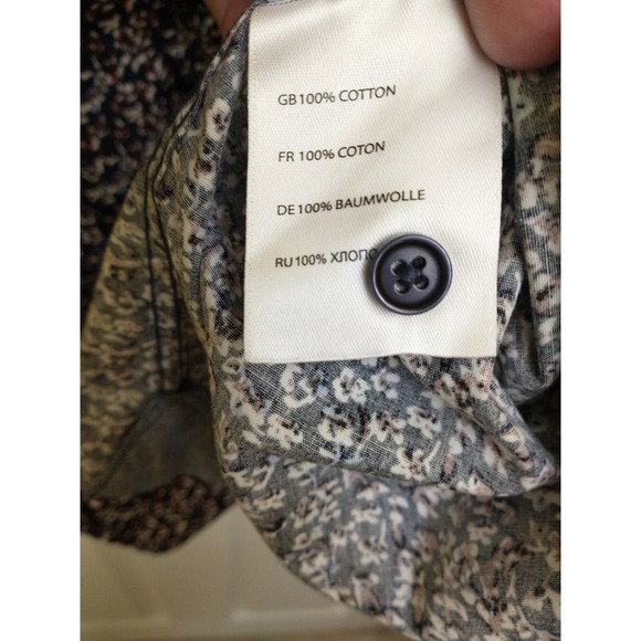 Men's Twenty Eight Degrees Button Up All Over Floral Print 3XL - Picture 5 of 8